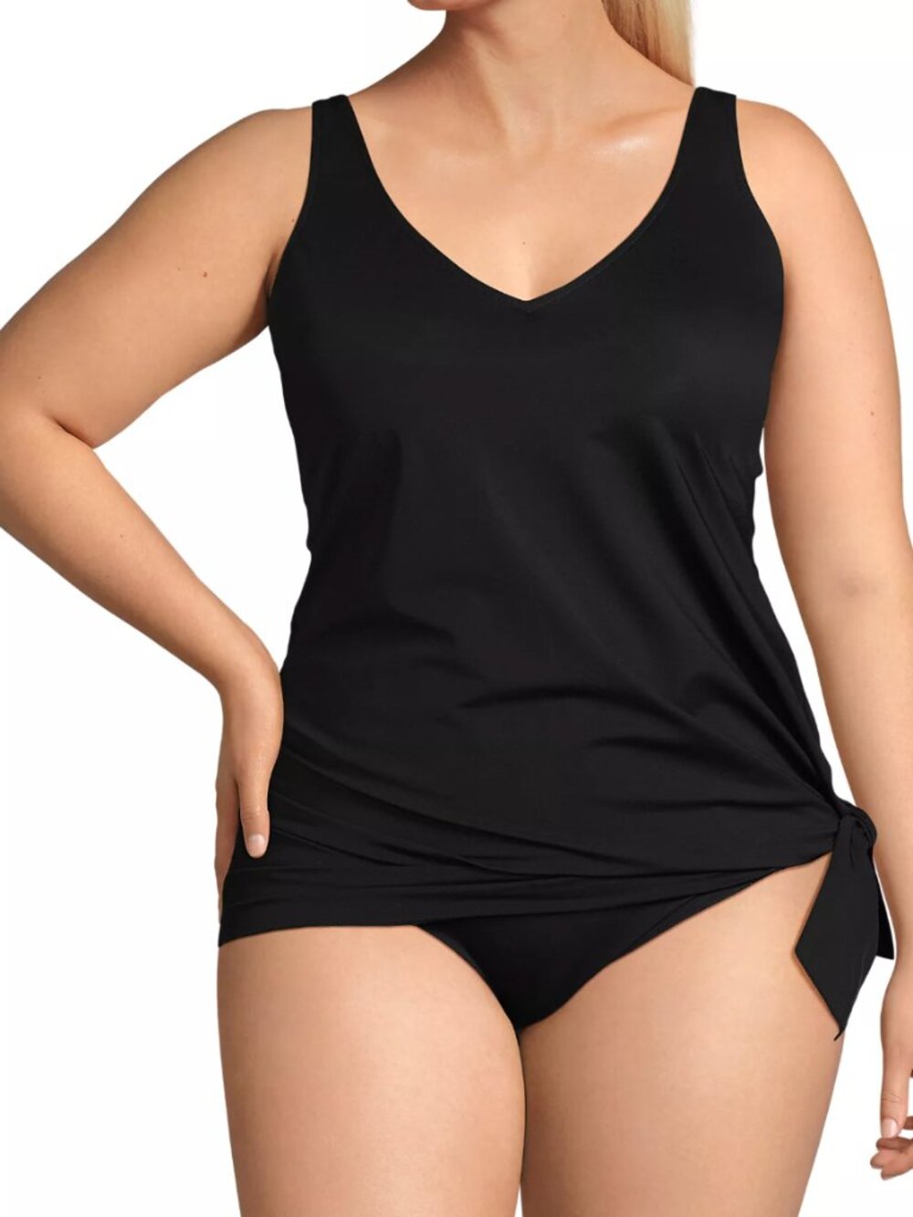 Women's SlenderSuit Fauxkini Low Leg One Piece Swimsuit